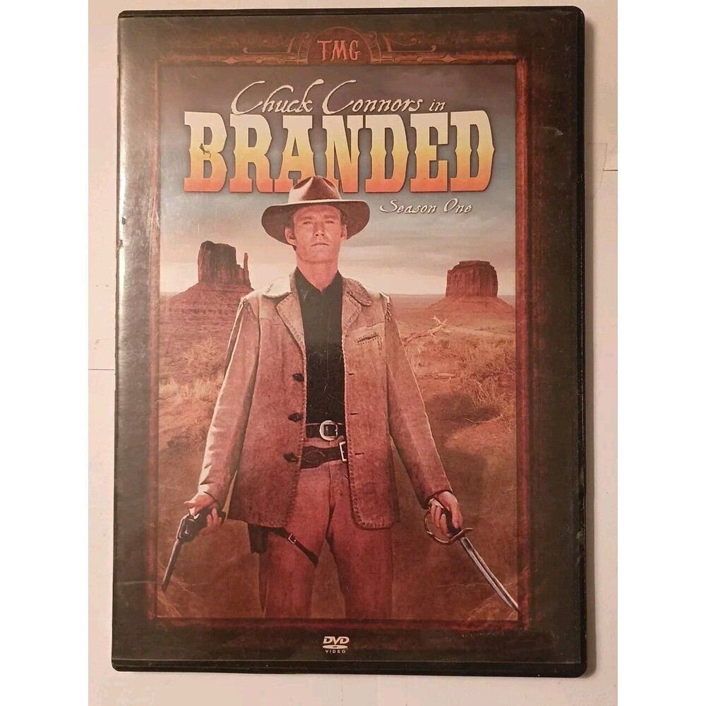 Branded Season 1 Chuck Connors DVD Episodes 6-10 VGC Region Free